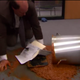 kevin scooping up chili